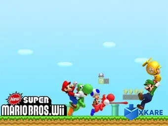 New Super Mario Bros. Wii Wallpaper