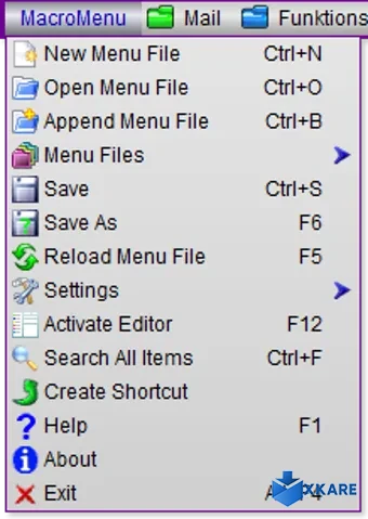 MacroMenu