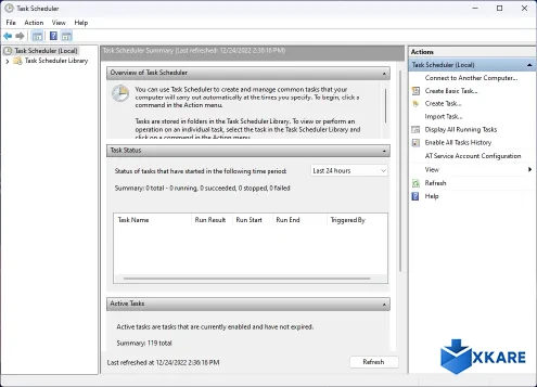 Task Scheduler Managed Wrapper