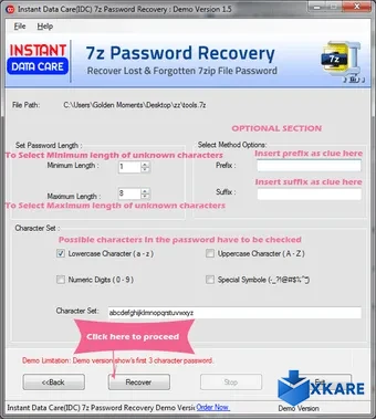 IDC 7z Password Recovery