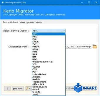 Kerio Migrator