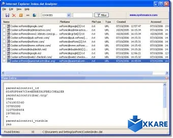Index.dat Analyzer