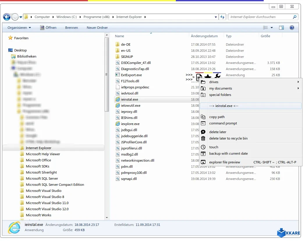 Mywe File manager