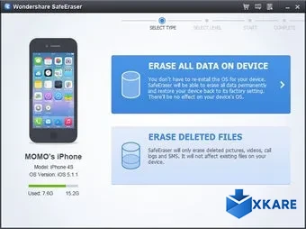 Vibosoft iPhone/iPad/iPod Data Eraser