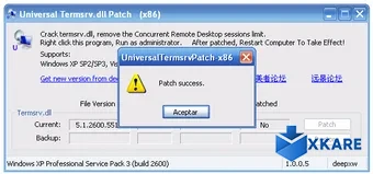 Universal Termsrv.dll Patch