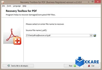 Recovery Toolbox for PDF