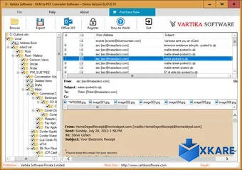 Vartika OLM to PST Converter Software