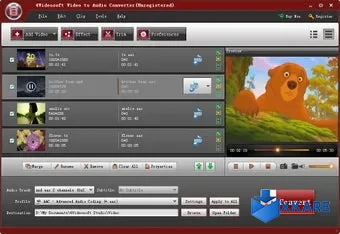 4Videosoft Video to Audio Converter