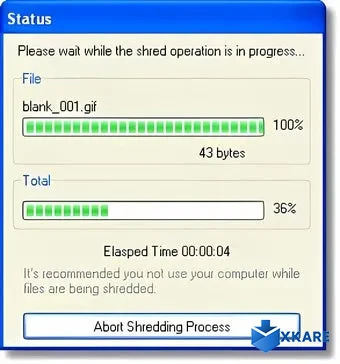 Simple File Shredder