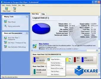 Paragon Disk Wiper