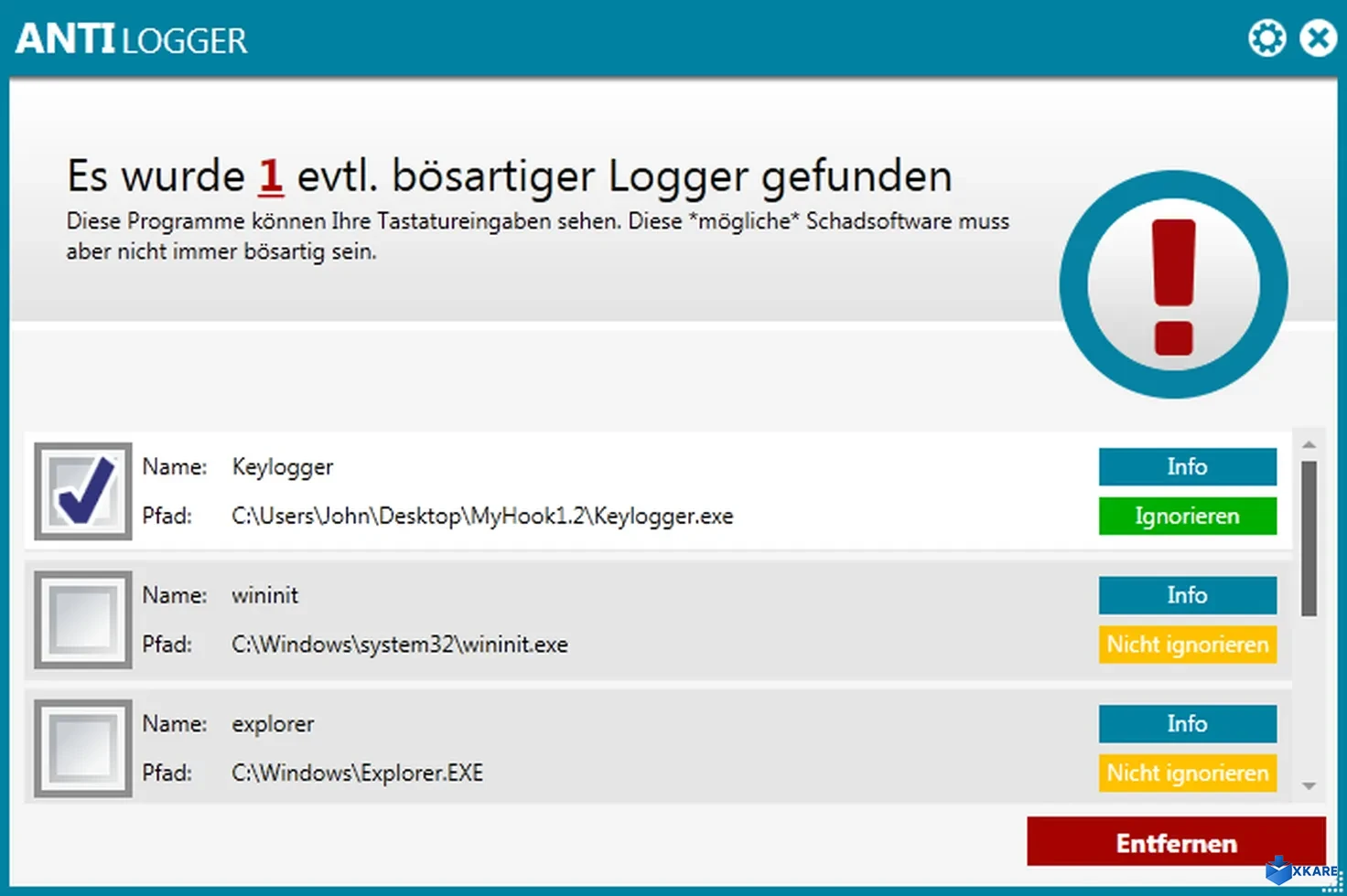 Abelssoft AntiLogger