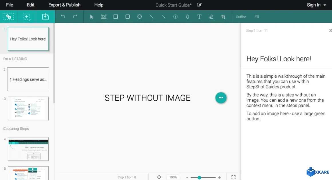 StepShot Guides