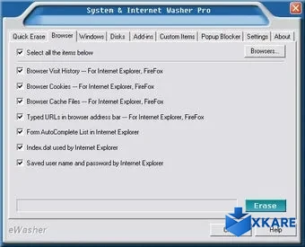 System & Internet Washer