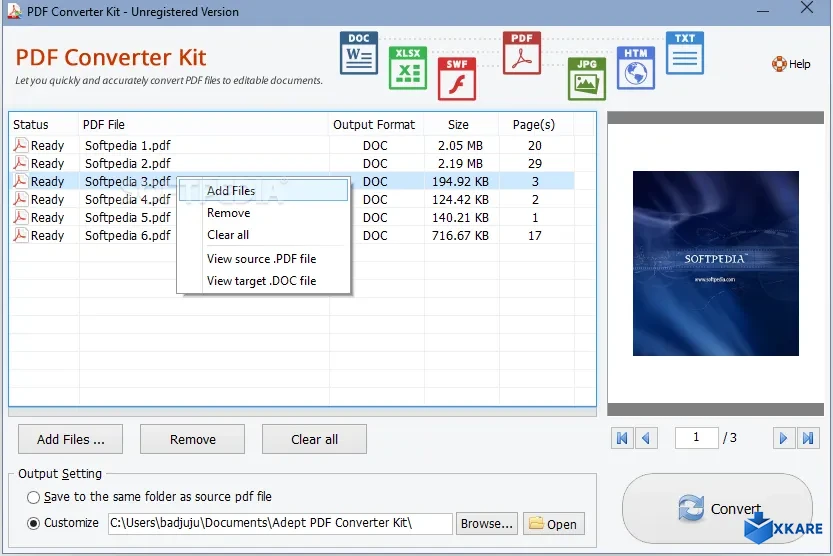 Adept PDF Converter Kit