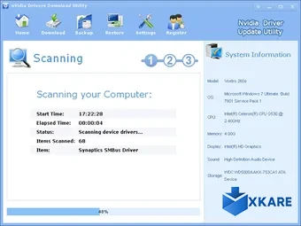NVidia Drivers Download Utility