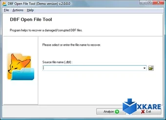 DBF Open File Tool