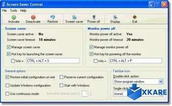 Screen Saver Control