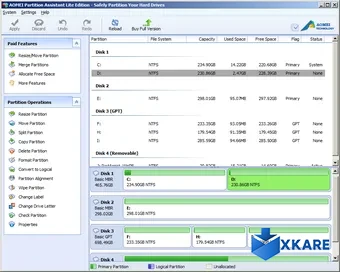 AOMEI Partition Assistant Lite Edition