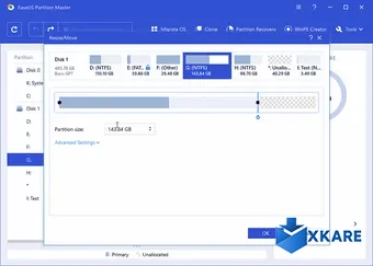 EaseUS Partition Master Free