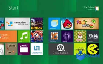 Windows 8 Start Screen Full