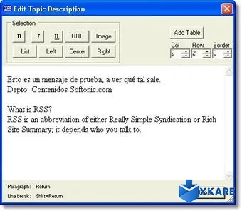 RSS Builder