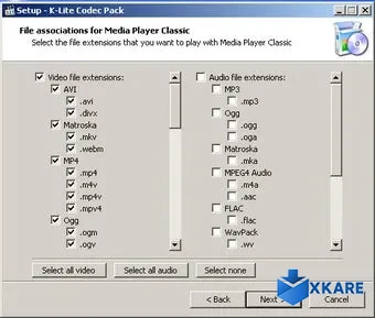 K-Lite Codec Pack