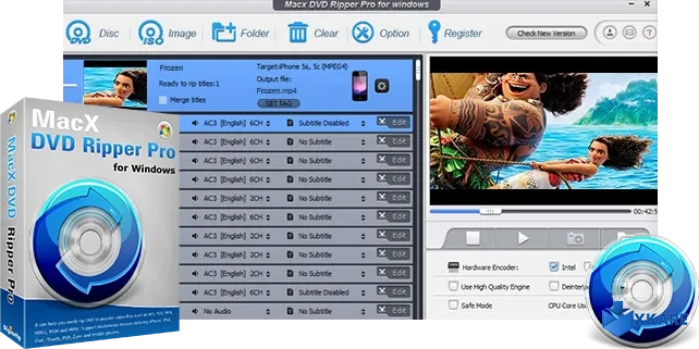 MacX DVD Ripper Pro for Windows