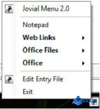 Jovial Menu