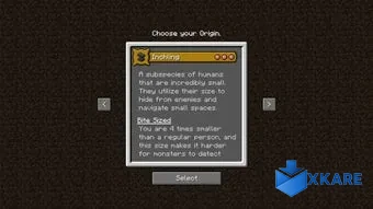 Extra Origins Mod - Minecraft