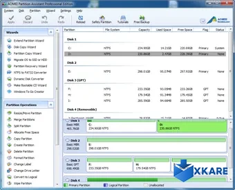 AOMEI Partition Assistant Professional Edition