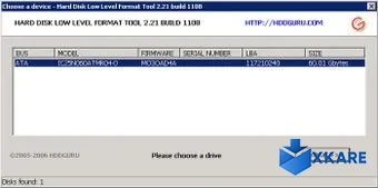 HDD Low Level Format Tool