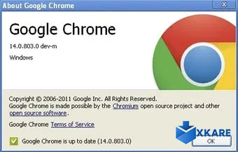Google Chrome Dev