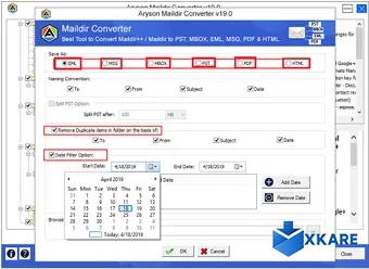 Aryson Maildir Converter