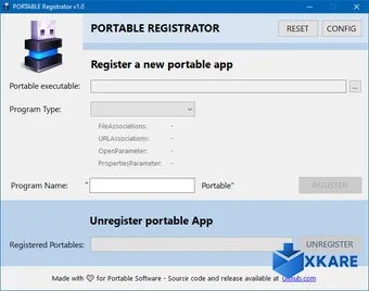 PORTABLE Registrator