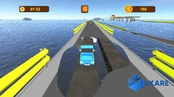 Crossing Damaged Bridge