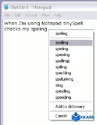 tinySpell