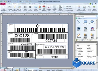 SmartVizor Variable Barcode Label Printing Software