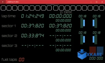vHUD for F1 2016