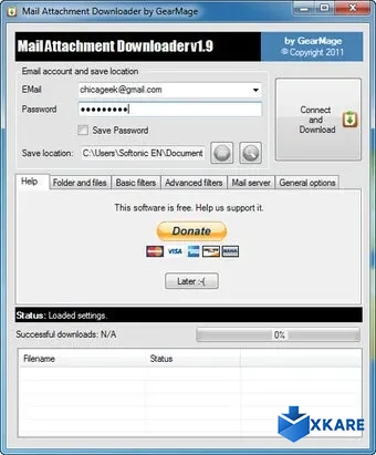 Mail Attachment Downloader
