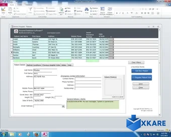 Hospital Database Software