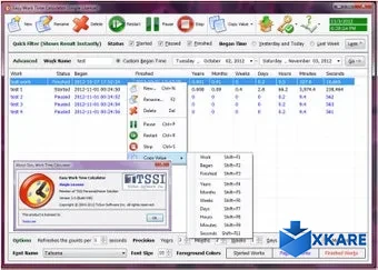 Easy Work Time Calculator