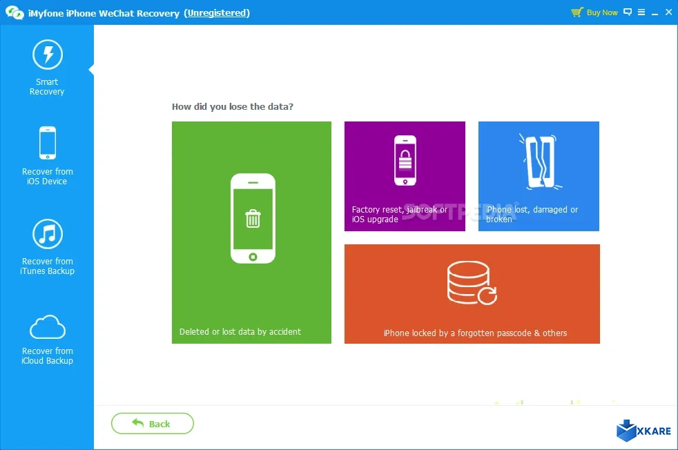 iMyFone iPhone WeChat Recovery