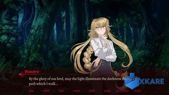 Crimson Song - Yuri Visual Novel