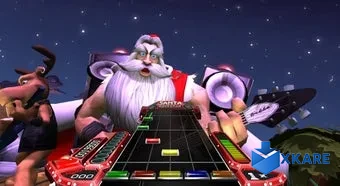 Santa Rockstar