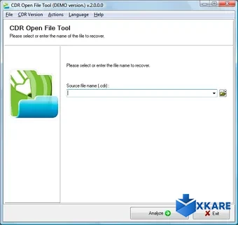 CDR Open File Tool