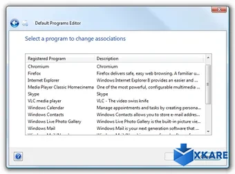 Default Programs Editor