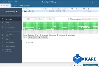 Auslogics Disk Defrag
