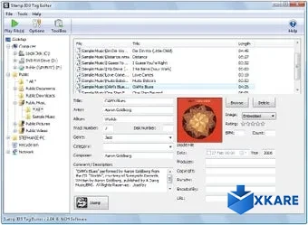 Stamp ID3 Tag Editor