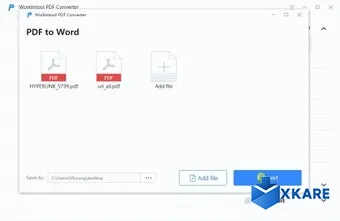 WorkinTool PDF Converter