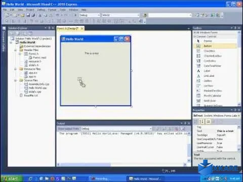 Visual C++ 2010 Express Edition